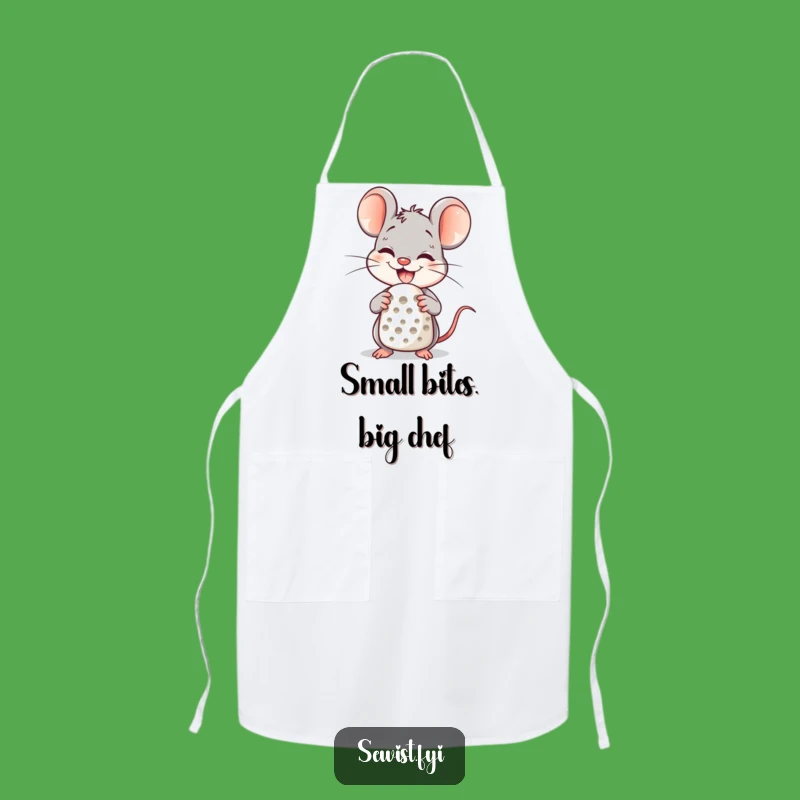 Funny Mouse Crafter Apron: Delighted Protection for Sewists, Perfect Gift