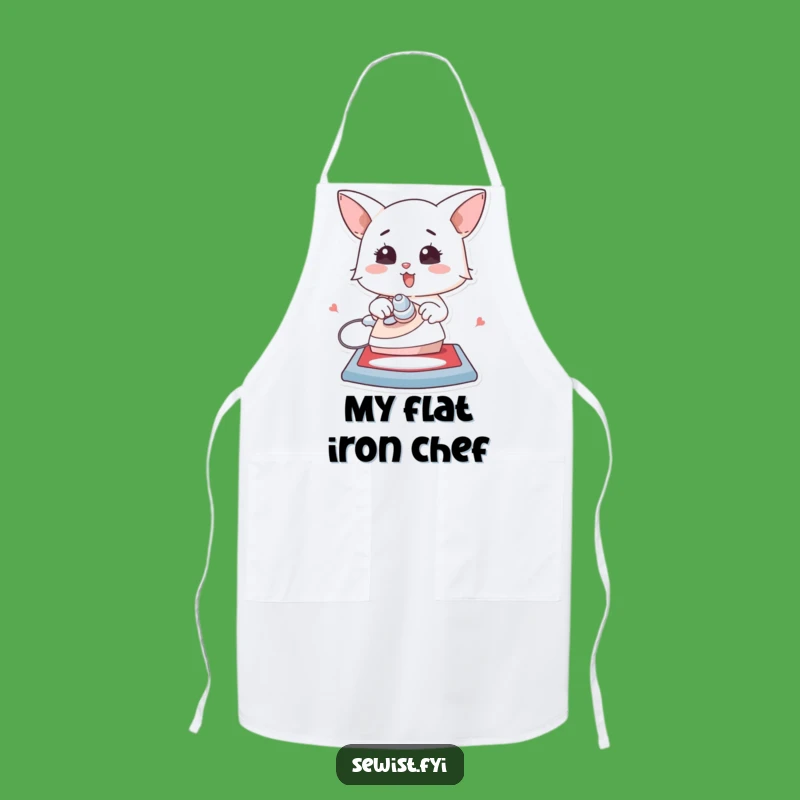 Funny Ironing Apron - Enthusiastic Protection for Makers