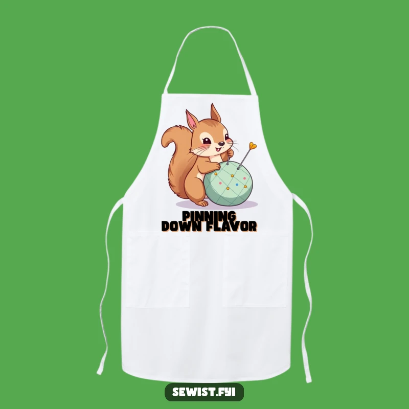 Funny Squirrel Apron: Dart Champion Wear, Comical Kitchen Gear, Perfect Funny Gift