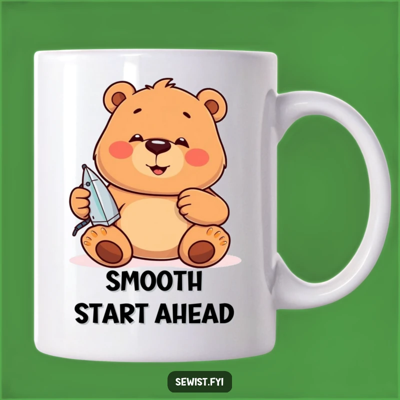 Funny Bear Mug: Concentrated Pressing Power, Perfect Gift for Neat Freaks and Bear Lovers