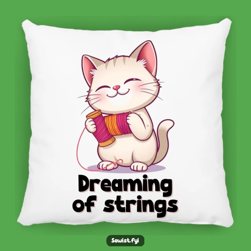 Funny Cat Stitching Pillow: Cozy Comfort with a Hilarious Sewing Touch