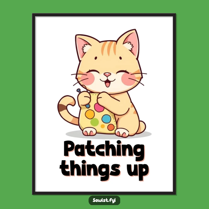 Funny Cat Digital Print: Instant Creative Wall Art Gift