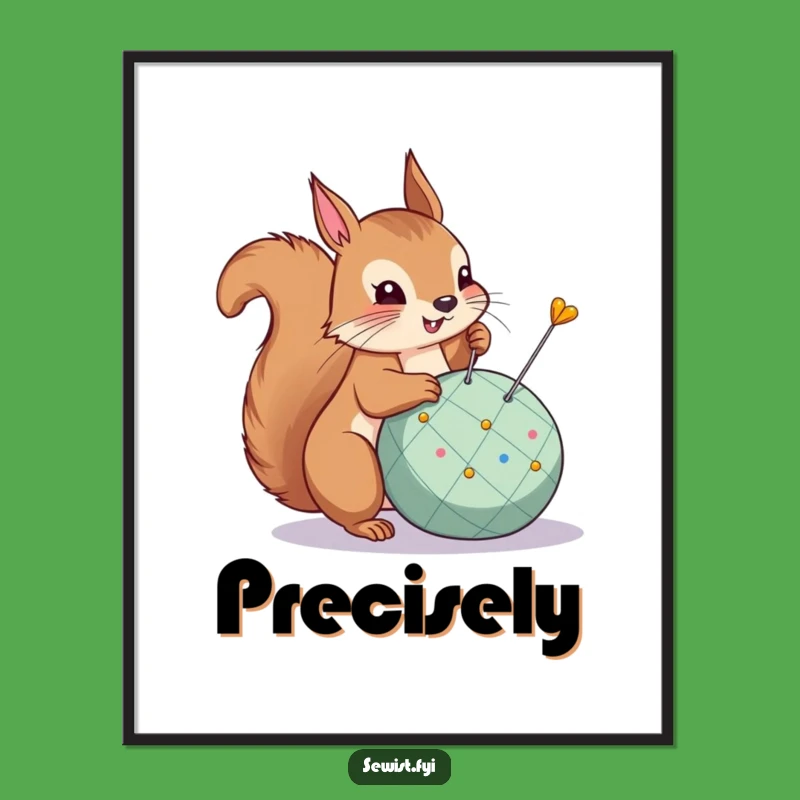 Funny Squirrel Digital Art: Victory Download, Instant Aim Decor, Amazing Funny Gift