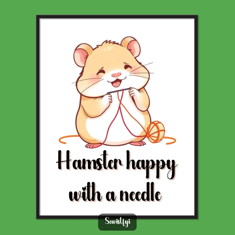 Free Printable Hamster Wall Art: Crafty and Cute Downloadable Art for Your Home!