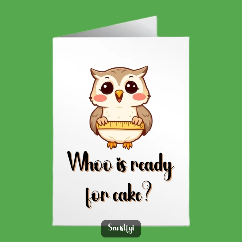 Free Printable Owl Birthday Card: Wise Wishes Downloadable Gift for a Special Day!
