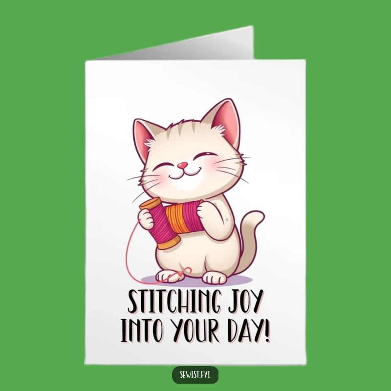 Free Printable Birthday Card: Giggling Cat Crafts Fun, LOL Downloadable Gift