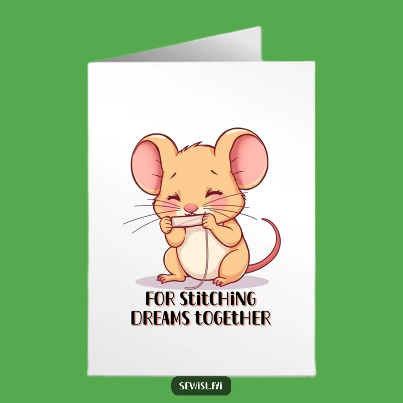 Free Printable Thank You Mouse Card - Focused Downloadable Gift