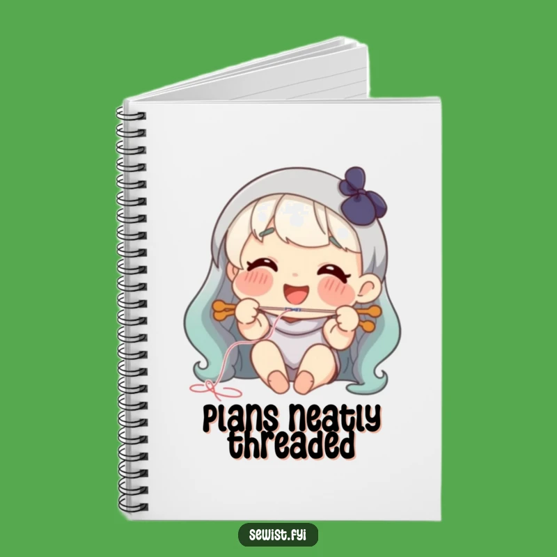 Funny Threading Needle Notebook: Joyful Crafter Journal, Ideal Funny Gift!