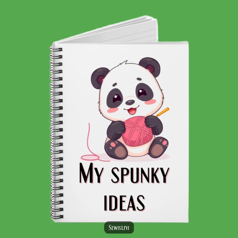 Funny Panda Notebook: Jot Down Playful Ideas with Delight