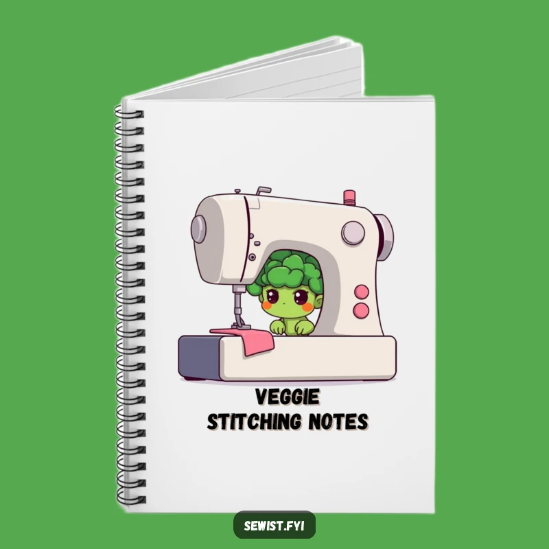 Funny Shy Broccoli Notebook: Jot Down Ideas With Determined Style
