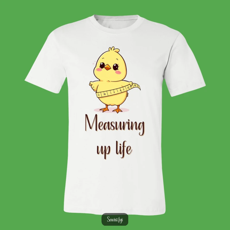 Funny Chick Sewing T-Shirt: Hilarious Crafting Tee for a Cheerful Stitcher
