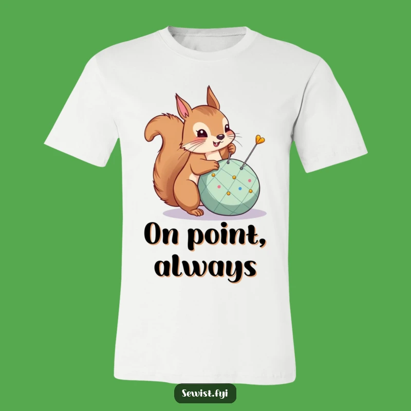 Funny Squirrel T-Shirt: Aim High Style, Perfect Comical Gift for Competitors